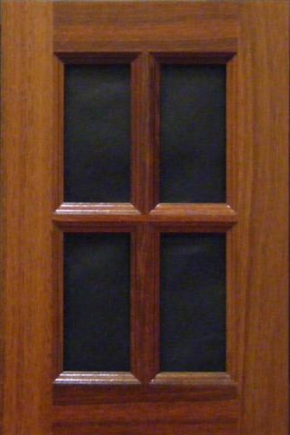 raised panel glazing bars
